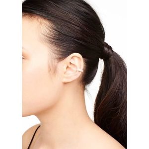 STELLA AND DOT SILVER CUFF WITH ALL THE GLITZ!